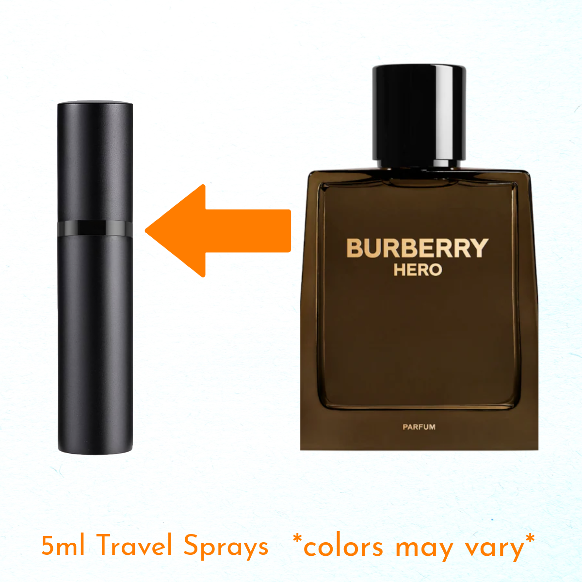 Burberry Hero Parfum 5ml Travel Spray.