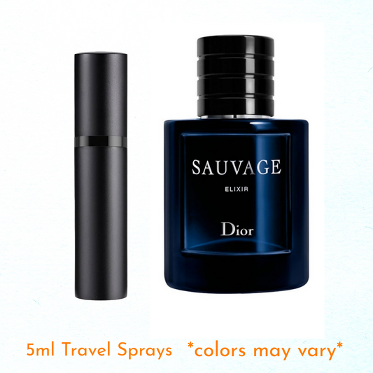 Dior Sauvage Elixir Pour Homme 5ml Travel Spray.