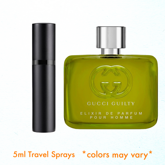 Gucci Guilty Elixir Pour Homme 5ml Travel Spray.