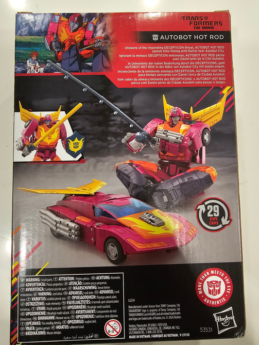 Autobot Hot Rod Transformers Studio Series MTMTE Collection.
